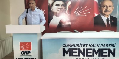 CHP'DEN MENEMEN BELEDİYE BAŞKANI PEHLİVAN'A : 'HARCADIĞINIZ PARALAR TÜYÜ BİTMEMİŞ YETİM HAKKIDIR'