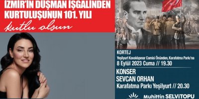 KARABAĞLAR BELEDİYESİ 9 EYLÜL'Ü DE KONSERLE KUTLAYACAK